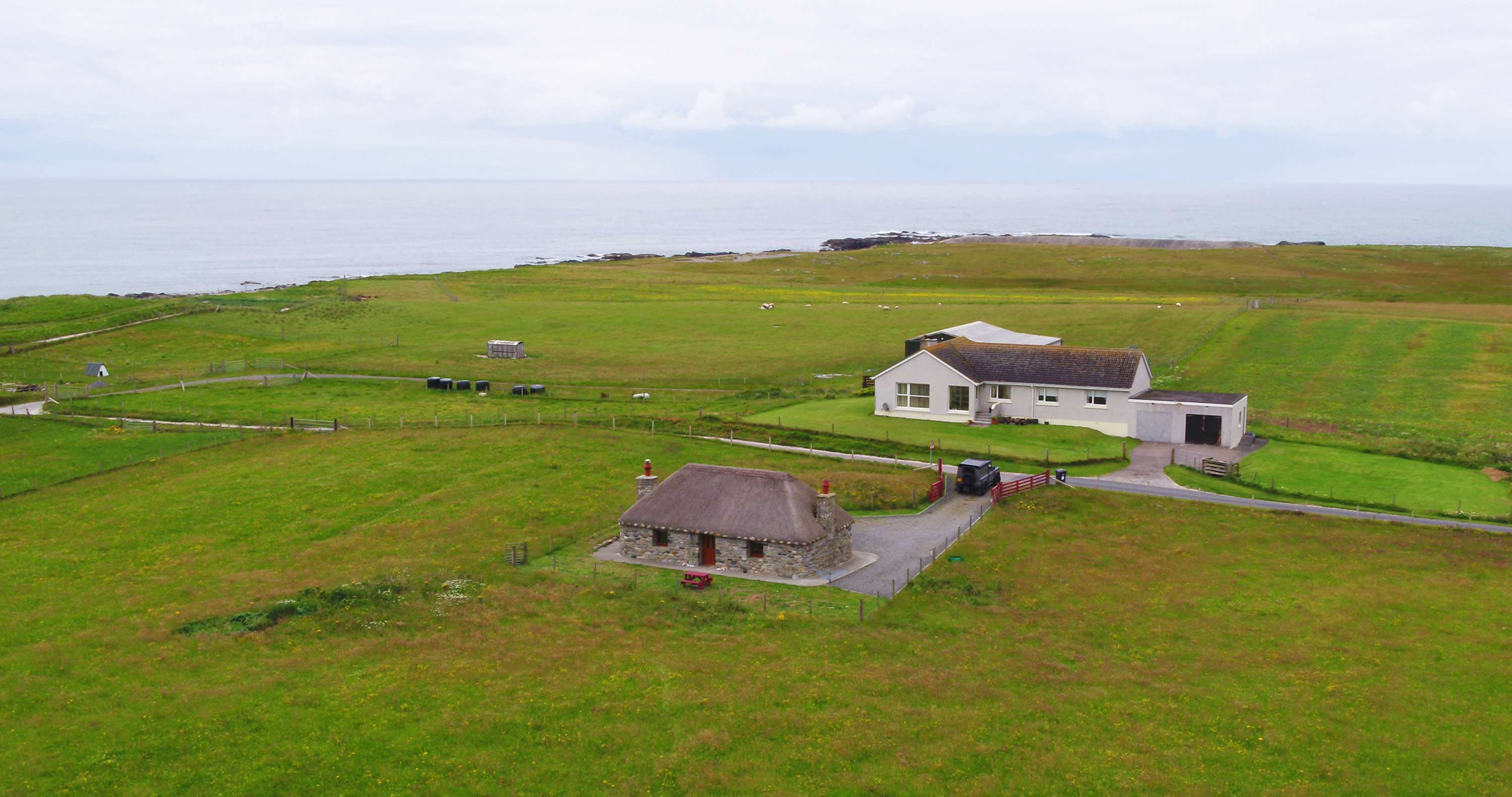 Our Self Catering Cottage in Benbecula is located in a quiet location
